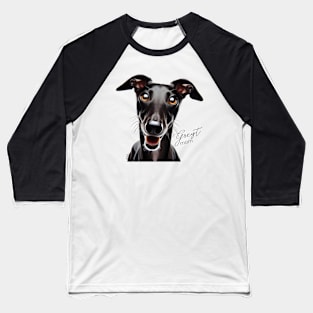 Greyt Greyhound Mom Mother's Day Baseball T-Shirt